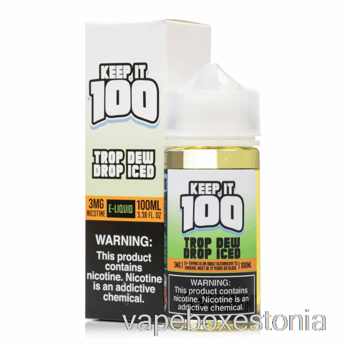 Vape Box Estonia Iced Trop Dew Drop - Hoia Seda 100-100ml 6mg